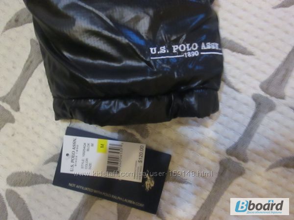 Фото 7. Куртка демисезонная мужская US Polo Assn размер М. Оригинал