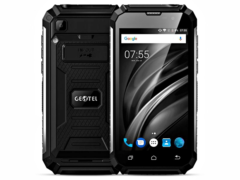 Фото 3. Противоударный смартфон Geotel G1 2 сим, 5 дюй, 4 яд, 16 Гб, 8 Мп, IP68, 7500 мА/ч