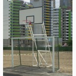 Стойка баскетбольная стационарная уличная