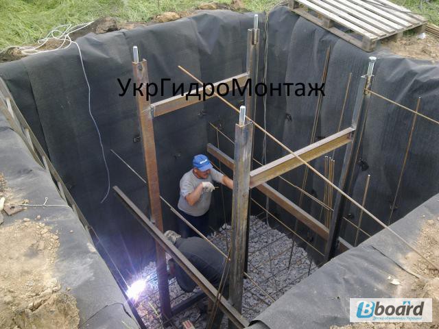 Фото 3. Устройство фундамента под водонапорную башню Рожновского