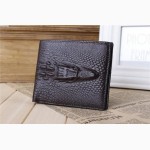 Мужской кошелёк портмоне + ремень! подарочный набор wild alligator ! цена-350 грн