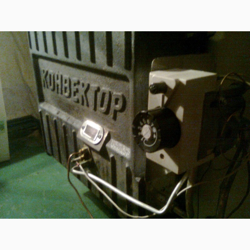 Фото 6. Установка автоматики на старый котел (КЧМ, АГВ) в Черкассах