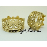 Обручальные кольца Короны (в форме корон) Carrera y Carrera (Каррерк и Каррера)