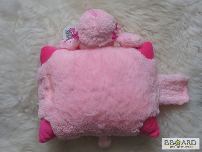 Фото 2. Подушка-игрушка Розовый пудель