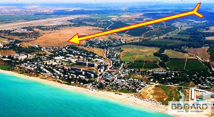 Фото 2. Шикарная земля у моря рядом с пляжем для дома или гостиницы Севастополь