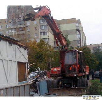 Демонтаж зданий Киев Снос строений