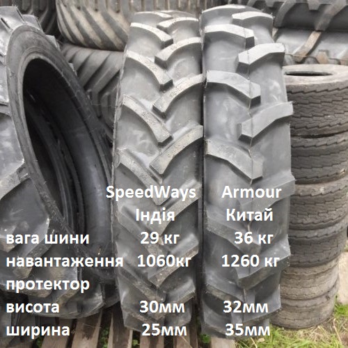 Фото 2. Шина 9.5-32 шина 6.50-16 на трактор Т25 Т16