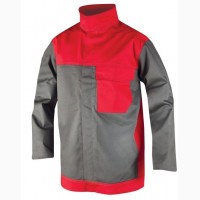 Куртка для сварщика Metthew 01 красно-серая