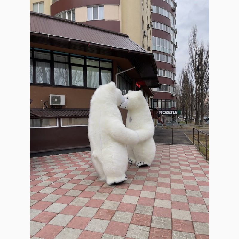 Фото 7. Костюм ведмедя надувний Панда