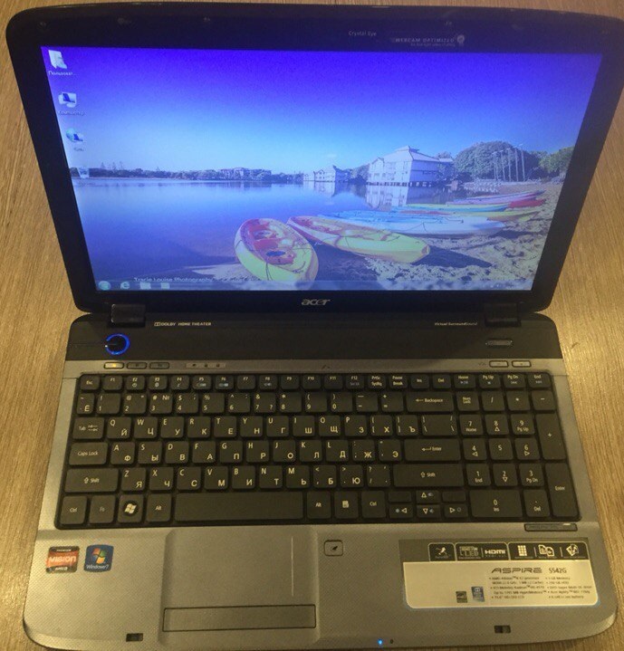 Надежный ноутбук Acer Aspire 5542