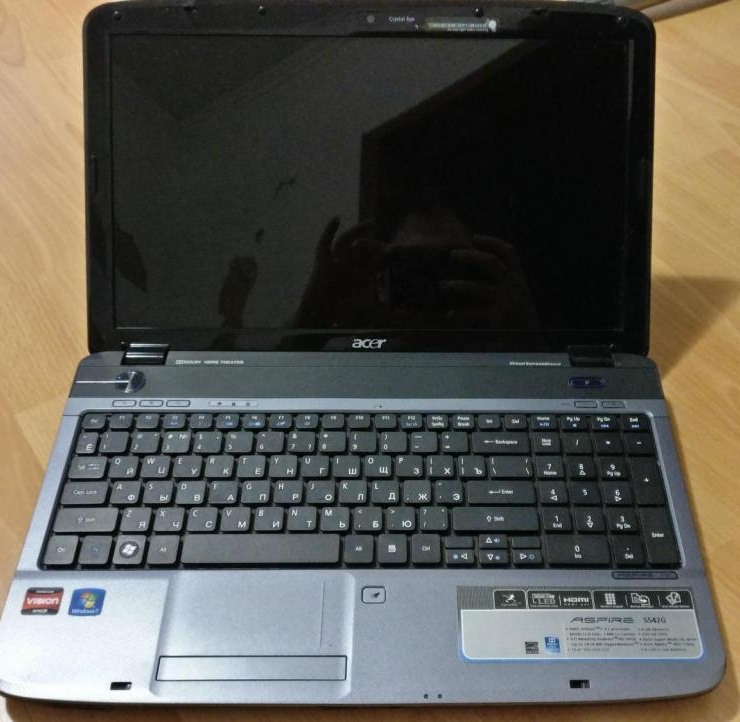 Фото 2. Надежный ноутбук Acer Aspire 5542