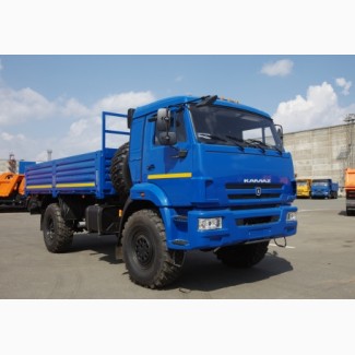 Новый полноприводный грузовой автомобиль КАМАЗ- 43502-6024-66 (4х4)