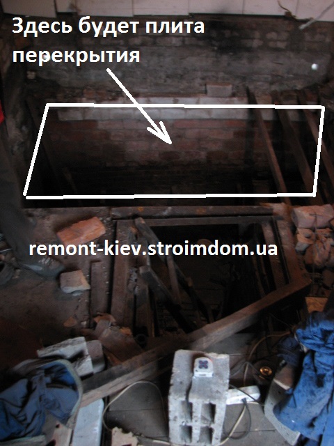Фото 2. Перекрытие подвала (погреба) в гараже