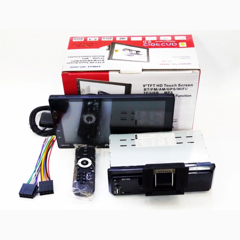 Фото 3. 1din Магнитола Pioneer 9010A - 9 Съемный экран GPS + WiFi + USB + Bluetooth + Android 9.0