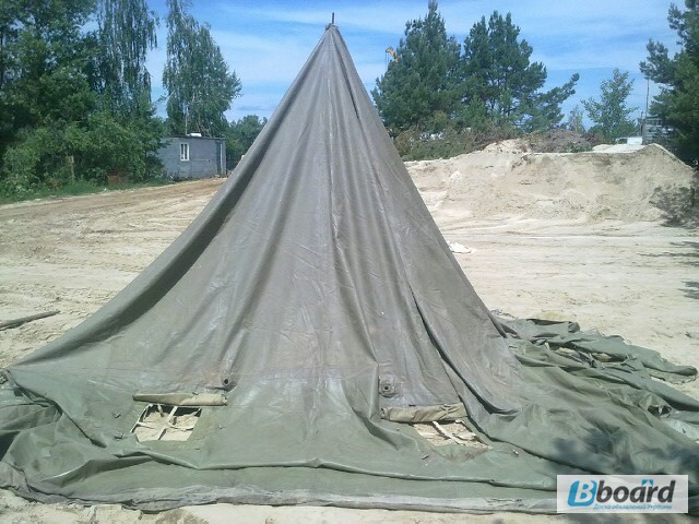 Фото 9. Тенты, навесы брезентовые, палатки армейские любых размеров, пошив