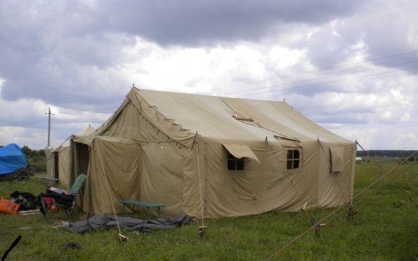 Фото 16. Тенты, навесы брезентовые, палатки армейские любых размеров, пошив