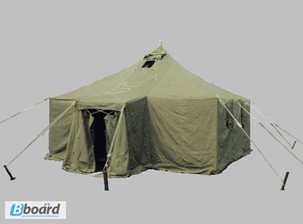 Фото 3. Тенты, навесы брезентовые, палатки армейские любых размеров, пошив