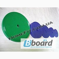 Диски (блины) 0, 5кг - 10кг с покрытием 26 мм (для штанг и гантелей)