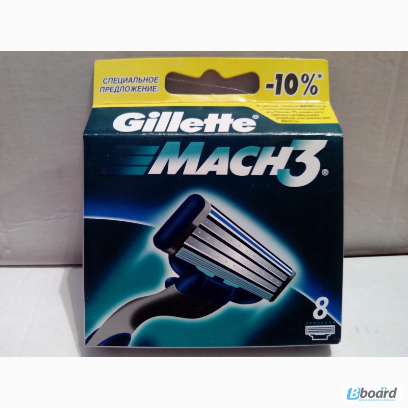 Gillette Mach 3 8шт