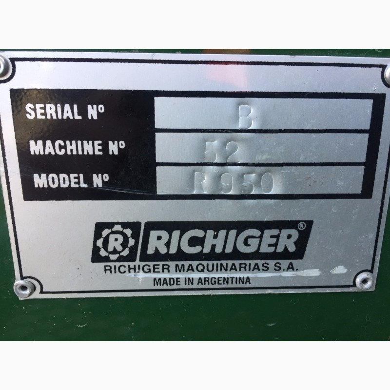 Фото 9. Машина для загрузки зерна в мешки (рукава) Richiger R-950