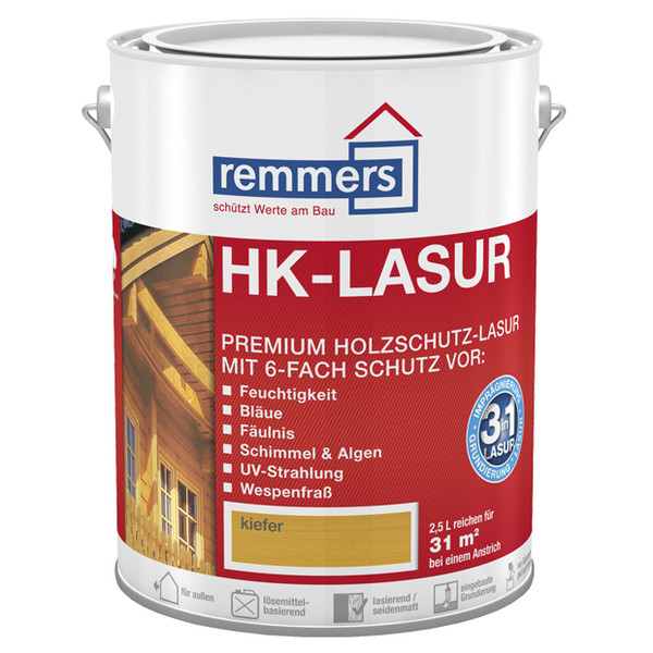 Фото 2. Краска фасадная для дерева HK-Lasur Remmers