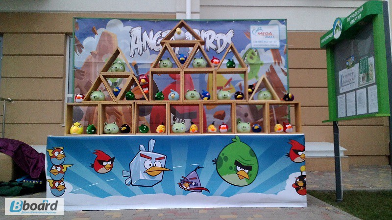 Фото 2. Купить аттракцион Angry Birds(Злые Птицы), продажа аттракционов