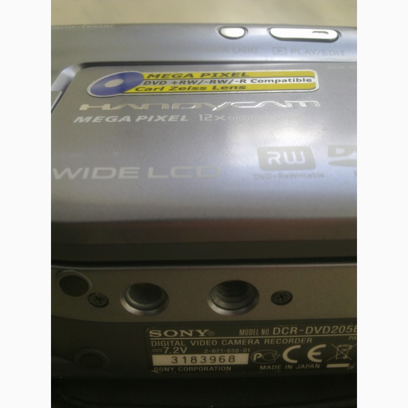 Фото 3. Продам видеокамеру SONY (DCR-DVD 205E) б/у, в отличном состоянии
