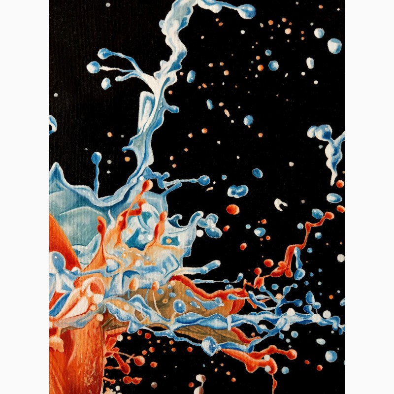 Фото 4. Картина Перец в краске холст, масло, 50х70 см