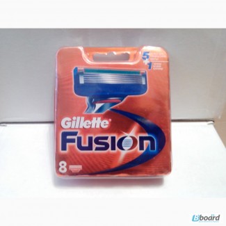 Gillette Fusion лезвия 8 штук