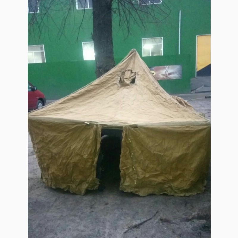 Фото 15. Брезент, тенты, навесы брезентовые, палатки армейские любых размеров, пошив
