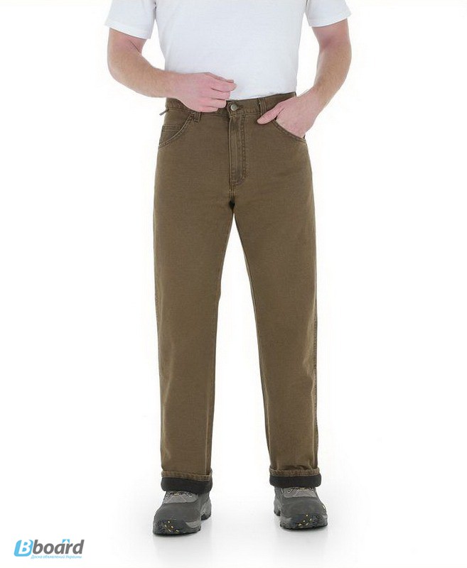 Фото 2. Теплые джинсы на флисовой подкладке Wrangler Rugged Wear Thermal Jeans (США)