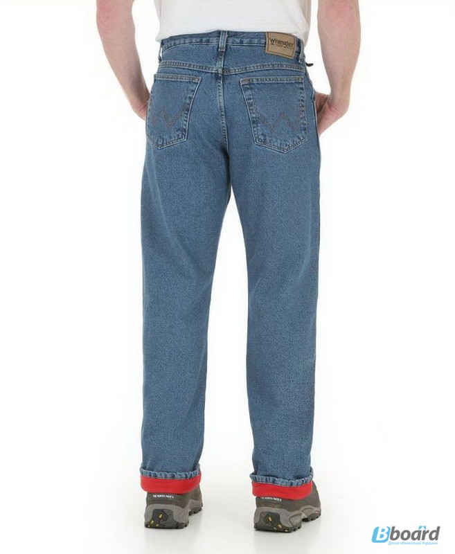 Фото 3. Теплые джинсы на флисовой подкладке Wrangler Rugged Wear Thermal Jeans (США)