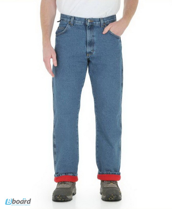 Фото 4. Теплые джинсы на флисовой подкладке Wrangler Rugged Wear Thermal Jeans (США)