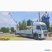 Услуги и аренда крана манипулятора 12, 5т. Новомосковск ОООУкрГидроМонтаж