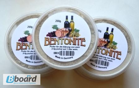 Бентонит для виноделия и браги (200 грамм)