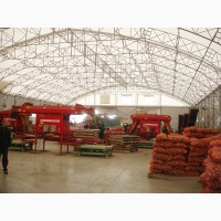 Ангари для зберігання картоплі під ключ в Україні, будівництво овочесховищ