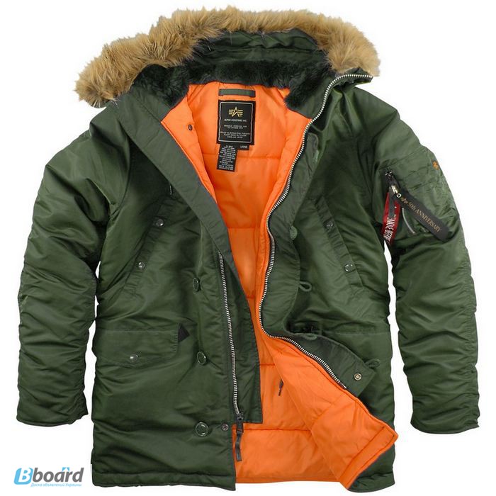 Фото 3. Зимние куртки Аляска от официального дилера Alpha Industries, USA купить в Украине