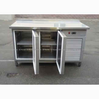 Продам бу холодильный стол из пищевой нержавеющей стали для кафе, бара, ресторана