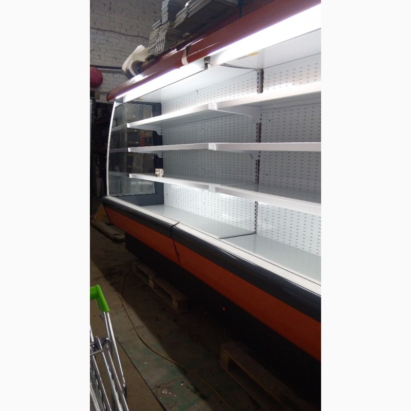 Фото 2. Холодильная горка Arneg линия 4 м. бу., купить регал бу