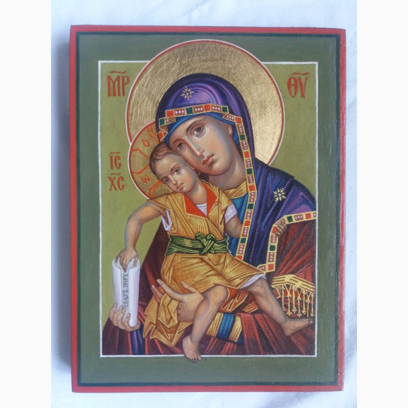 Фото 2. Икона Божией Матери Милостивая Богородица Киккская. «Достойно Есть»