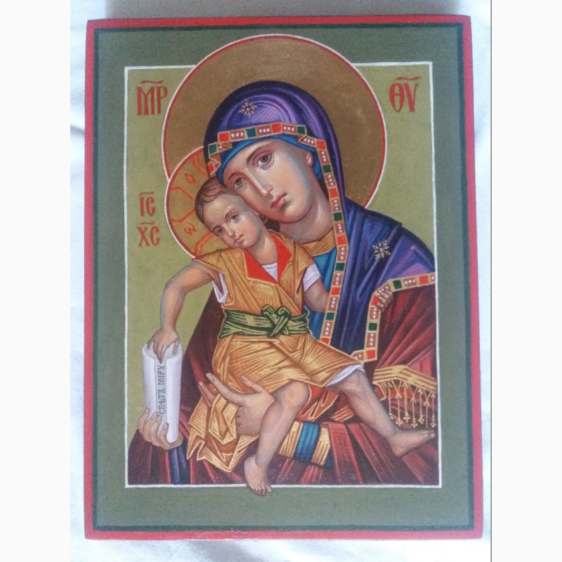 Фото 3. Икона Божией Матери Милостивая Богородица Киккская. «Достойно Есть»