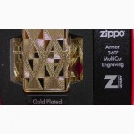 Продам зажигалку ZIPPO Armor Luxury Diamond High Polish Gold Plate 29671