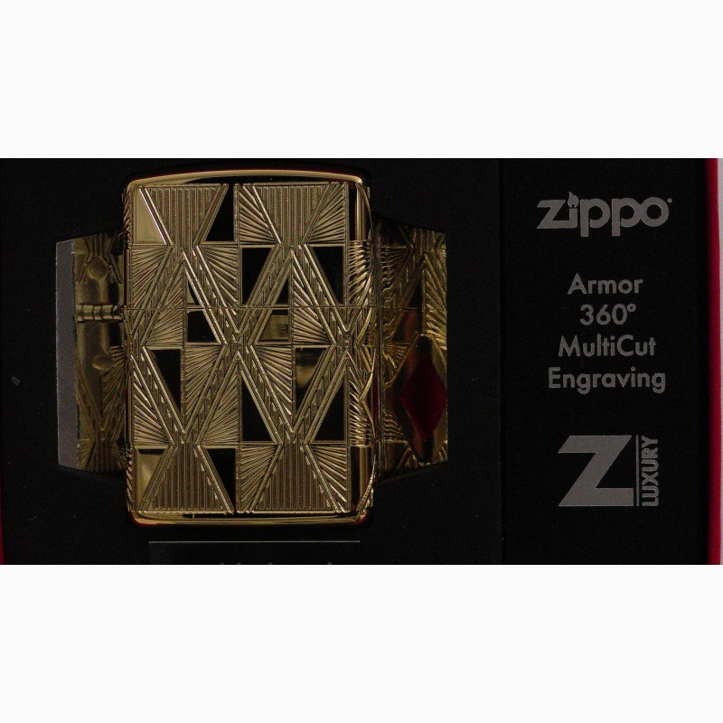 Фото 5. Продам зажигалку ZIPPO Armor Luxury Diamond High Polish Gold Plate 29671