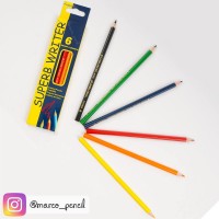 Цветные карандаши для рисования Superb Writer 6 цветов