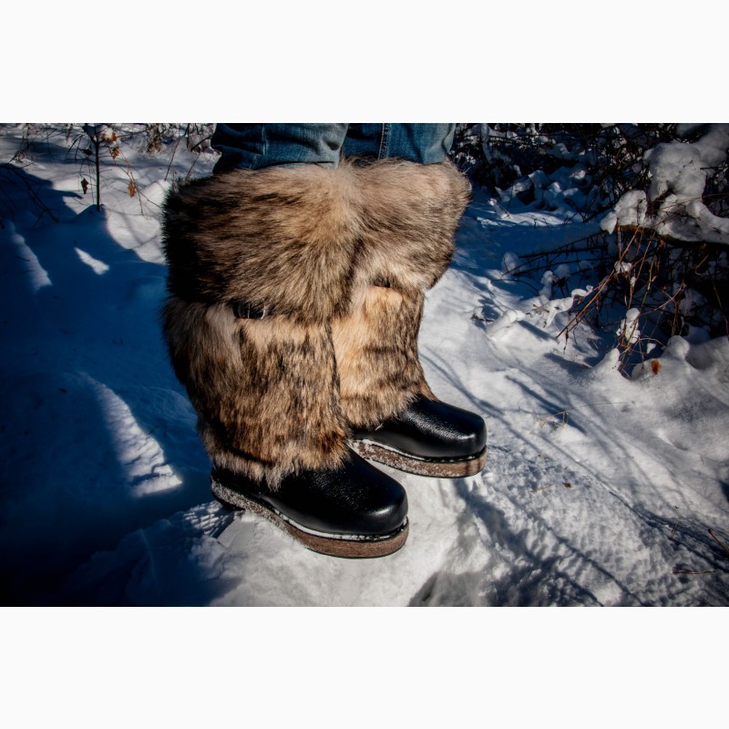 Фото 4. Зимняя обувь - Унты из волка