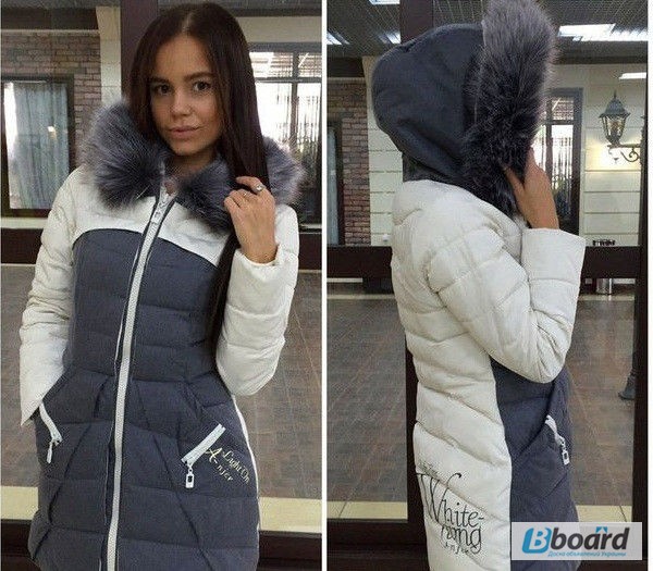 Фото 3. Куртка женская зимняя теплая с мехом (3 цвета)