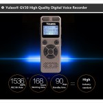 Yulass GV30 LGSIXE цифровой диктофон 8гб мини mp3-плеер поддержка карты памяти до 64 гб