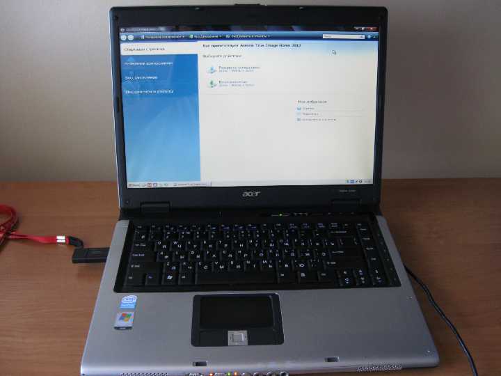 Простой для работы ноутбук Acer Aspire 5610z