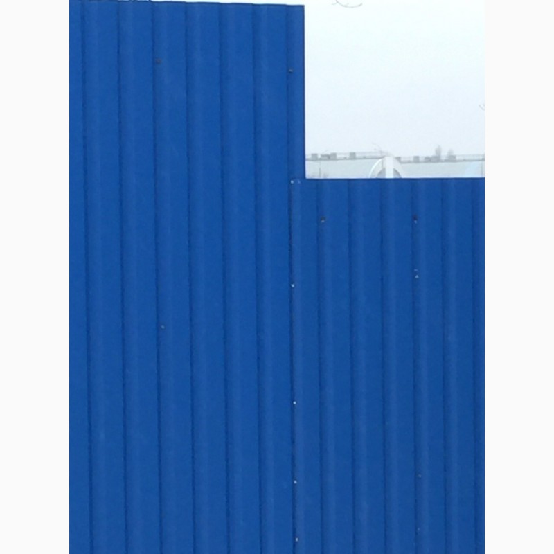 Фото 3. Забор цветной из профнастила цена в Киеве с доставкой