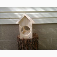 Деревянная кормушка для птиц, деревянный садовый декор, конструктор